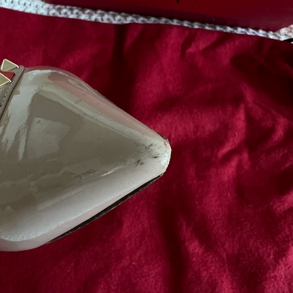 NUDE PATENT ROCKSTUD CAGED PUMP 100MM SIZE 7.5 - Picture 8 of 13